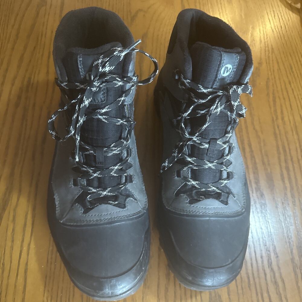 Merrell Overlook 6 ICE+ Waterproof Vibram Arctic Grip Boots Men’s 13 - Picture 4 of 8